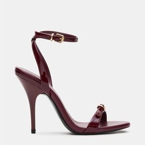 Like New Steve Madden Elegant Burgundy Stiletto Heels. Size 8.5